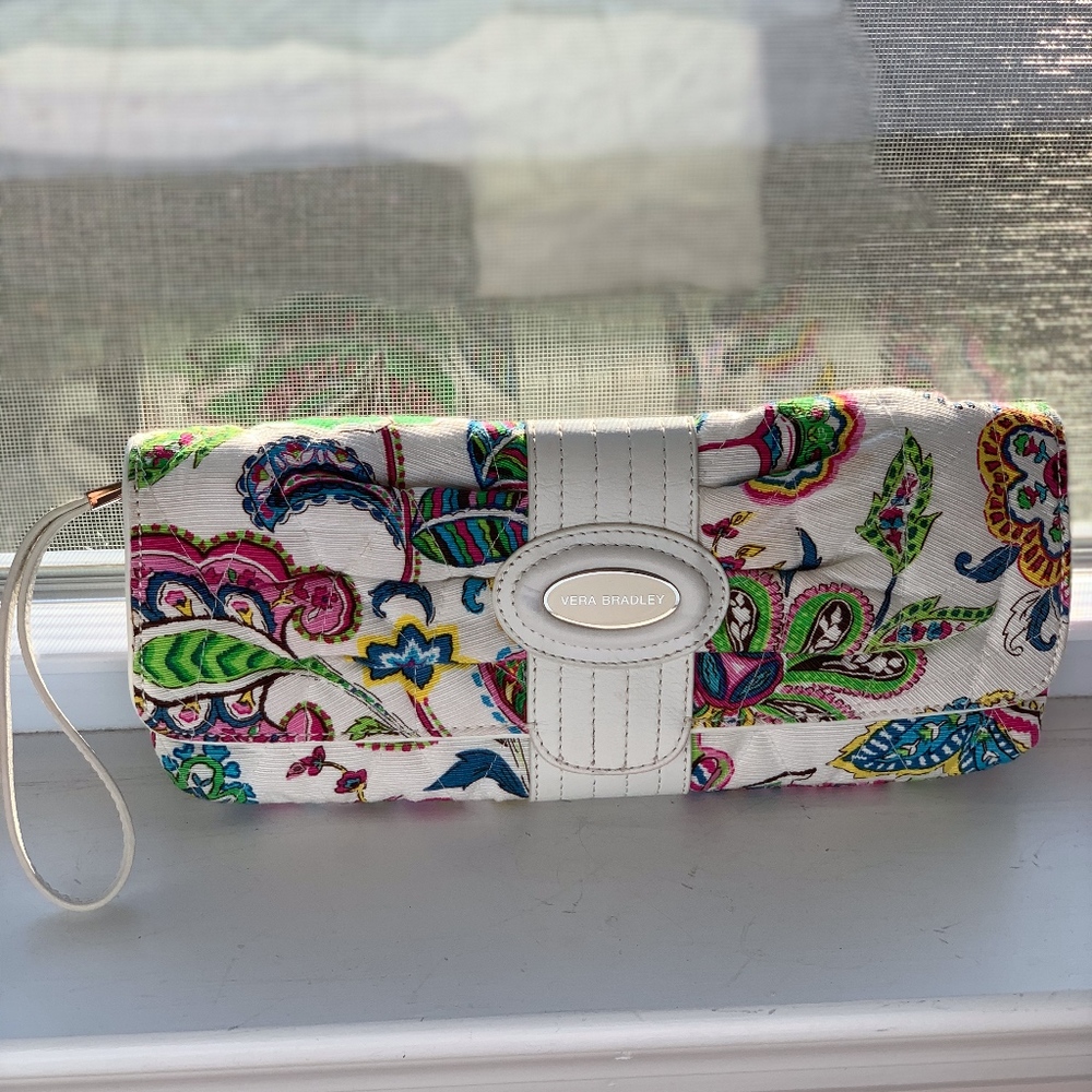 Vera Bradley Flower Clutch